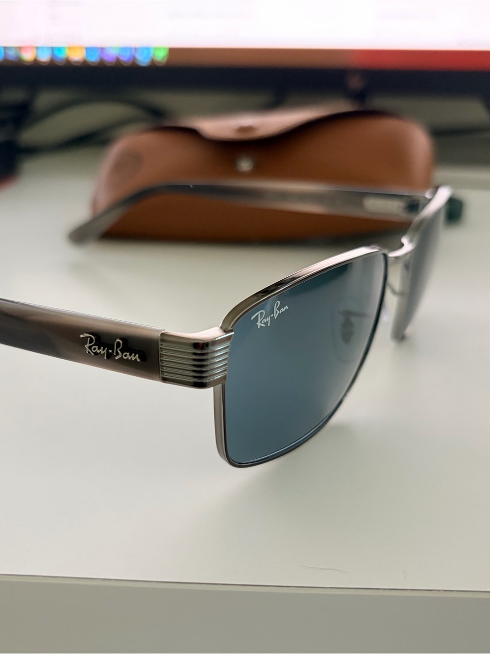 Rayban 3750 rare mineral glass lenses